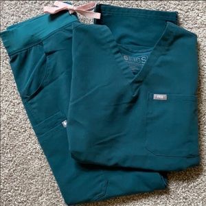 FIGS Caribbean Blue Pants XS/P